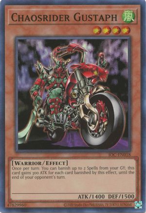 Chaosrider Gustaph (IOC-EN018) - Invasion of Chaos (25th Anniversary Edition) Unlimited Invasion of Chaos (25th Anniversary Edition) Yugioh Single  Squirtle Squad Card Shop.