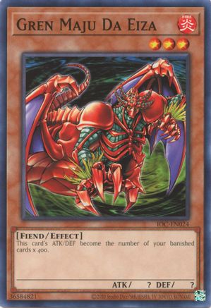 Gren Maju Da Eiza (IOC-EN024) - Invasion of Chaos (25th Anniversary Edition) Unlimited Invasion of Chaos (25th Anniversary Edition) Yugioh Single  Squirtle Squad Card Shop.
