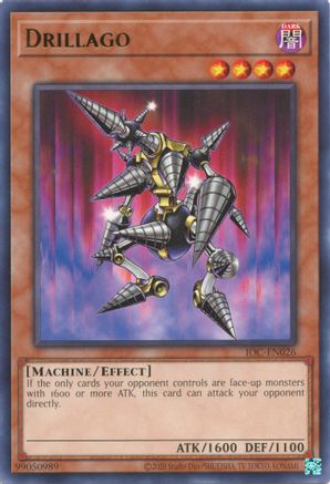 Drillago (IOC-EN026) - Invasion of Chaos (25th Anniversary Edition) Unlimited Invasion of Chaos (25th Anniversary Edition) Yugioh Single  Squirtle Squad Card Shop.