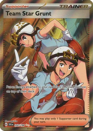 Team Star Grunt 242 (H) - Scarlet & Violet Base Set - UR