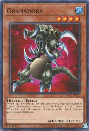 Granadora (IOC-EN030) - Invasion of Chaos (25th Anniversary Edition) Unlimited Invasion of Chaos (25th Anniversary Edition) Yugioh Single  Squirtle Squad Card Shop.