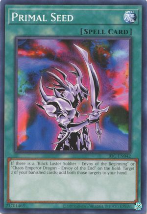 Primal Seed (IOC-EN042) - Invasion of Chaos (25th Anniversary Edition) Unlimited Invasion of Chaos (25th Anniversary Edition) Yugioh Single  Squirtle Squad Card Shop.