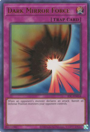 Dark Mirror Force (IOC-EN054) - Invasion of Chaos (25th Anniversary Edition) Unlimited Invasion of Chaos (25th Anniversary Edition) Yugioh Single  Squirtle Squad Card Shop.
