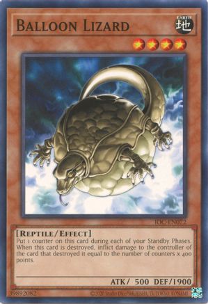 Balloon Lizard (IOC-EN072) - Invasion of Chaos (25th Anniversary Edition) Unlimited Invasion of Chaos (25th Anniversary Edition) Yugioh Single  Squirtle Squad Card Shop.