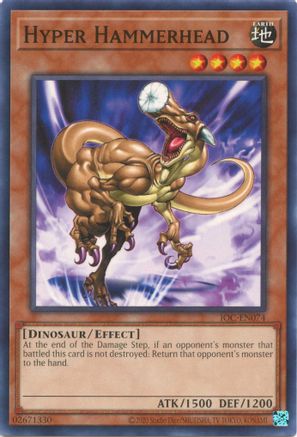 Hyper Hammerhead (IOC-EN074) - Invasion of Chaos (25th Anniversary Edition) Unlimited Invasion of Chaos (25th Anniversary Edition) Yugioh Single  Squirtle Squad Card Shop.