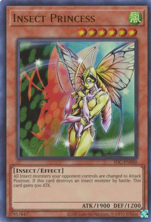 Insect Princess (IOC-EN080) - Invasion of Chaos (25th Anniversary Edition) Unlimited Invasion of Chaos (25th Anniversary Edition) Yugioh Single  Squirtle Squad Card Shop.