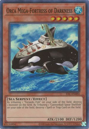Orca Mega-Fortress of Darkness (IOC-EN084) - Invasion of Chaos (25th Anniversary Edition) Unlimited Invasion of Chaos (25th Anniversary Edition) Yugioh Single  Squirtle Squad Card Shop.