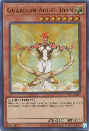 Guardian Angel Joan (IOC-EN087) - Invasion of Chaos (25th Anniversary Edition) Unlimited Invasion of Chaos (25th Anniversary Edition) Yugioh Single  Squirtle Squad Card Shop.