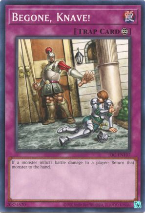 Begone, Knave! (IOC-EN107) - Invasion of Chaos (25th Anniversary Edition) Unlimited Invasion of Chaos (25th Anniversary Edition) Yugioh Single  Squirtle Squad Card Shop.