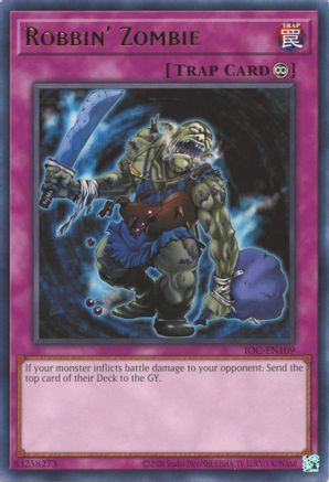 Robbin' Zombie (IOC-EN109) - Invasion of Chaos (25th Anniversary Edition) Unlimited Invasion of Chaos (25th Anniversary Edition) Yugioh Single  Squirtle Squad Card Shop.