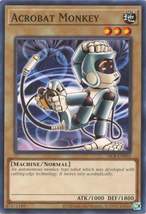 Acrobat Monkey (DCR-EN003) - Dark Crisis (25th Anniversary Edition) Unlimited Dark Crisis (25th Anniversary Edition) Yugioh Single  Squirtle Squad Card Shop.