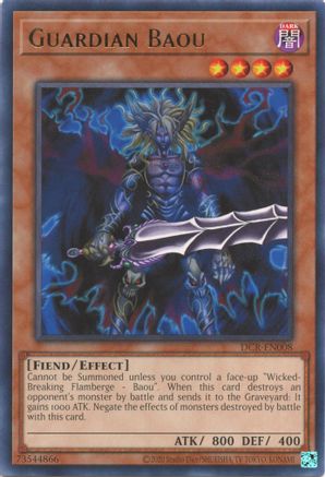 Guardian Baou (DCR-EN008) - Dark Crisis (25th Anniversary Edition) Unlimited Dark Crisis (25th Anniversary Edition) Yugioh Single  Squirtle Squad Card Shop.