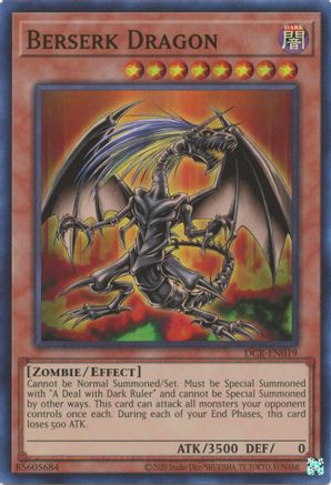 Berserk Dragon (DCR-EN019) - Dark Crisis (25th Anniversary Edition) Unlimited Dark Crisis (25th Anniversary Edition) Yugioh Single  Squirtle Squad Card Shop.