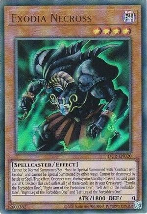 Exodia Necross (DCR-EN020) - Dark Crisis (25th Anniversary Edition) Unlimited Dark Crisis (25th Anniversary Edition) Yugioh Single  Squirtle Squad Card Shop.