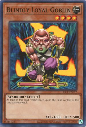 Blindly Loyal Goblin (DCR-EN022) - Dark Crisis (25th Anniversary Edition) Unlimited Dark Crisis (25th Anniversary Edition) Yugioh Single  Squirtle Squad Card Shop.