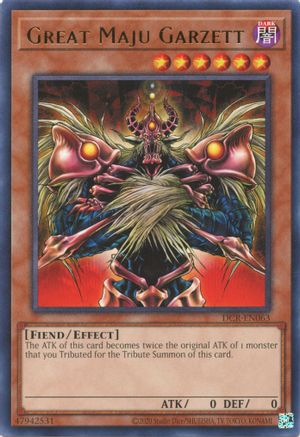 Great Maju Garzett (DCR-EN063) - Dark Crisis (25th Anniversary Edition) Unlimited Dark Crisis (25th Anniversary Edition) Yugioh Single  Squirtle Squad Card Shop.