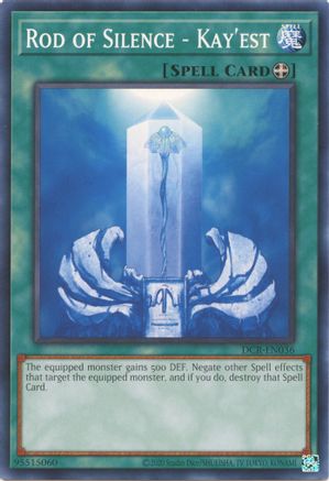 Rod of Silence - Kay'est (DCR-EN036) - Dark Crisis (25th Anniversary Edition) Unlimited Dark Crisis (25th Anniversary Edition) Yugioh Single  Squirtle Squad Card Shop.