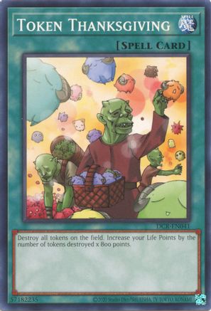 Token Thanksgiving (DCR-EN041) - Dark Crisis (25th Anniversary Edition) Unlimited Dark Crisis (25th Anniversary Edition) Yugioh Single  Squirtle Squad Card Shop.