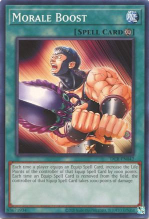 Morale Boost (DCR-EN042) - Dark Crisis (25th Anniversary Edition) Unlimited Dark Crisis (25th Anniversary Edition) Yugioh Single  Squirtle Squad Card Shop.
