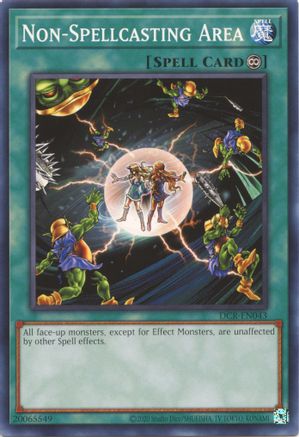 Non-Spellcasting Area (DCR-EN043) - Dark Crisis (25th Anniversary Edition) Unlimited Dark Crisis (25th Anniversary Edition) Yugioh Single  Squirtle Squad Card Shop.