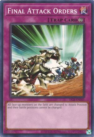 Final Attack Orders (DCR-EN045) - Dark Crisis (25th Anniversary Edition) Unlimited Dark Crisis (25th Anniversary Edition) Yugioh Single  Squirtle Squad Card Shop.