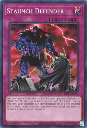 Staunch Defender (DCR-EN046) - Dark Crisis (25th Anniversary Edition) Unlimited Dark Crisis (25th Anniversary Edition) Yugioh Single  Squirtle Squad Card Shop.