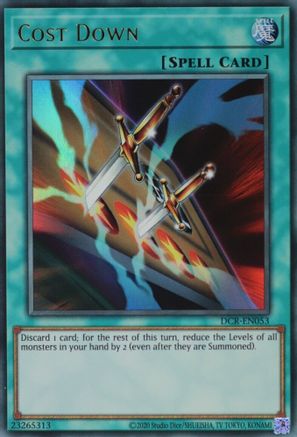 Cost Down (DCR-EN053) - Dark Crisis (25th Anniversary Edition) Unlimited Dark Crisis (25th Anniversary Edition) Yugioh Single  Squirtle Squad Card Shop.