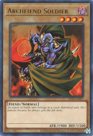 Archfiend Soldier (DCR-EN057) - Dark Crisis (25th Anniversary Edition) Unlimited Dark Crisis (25th Anniversary Edition) Yugioh Single  Squirtle Squad Card Shop.
