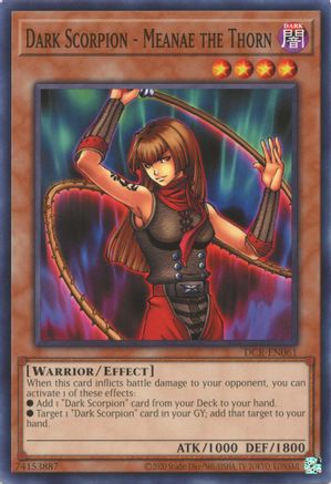 Dark Scorpion - Meanae the Thorn (DCR-EN061) - Dark Crisis (25th Anniversary Edition) Unlimited Dark Crisis (25th Anniversary Edition) Yugioh Single  Squirtle Squad Card Shop.
