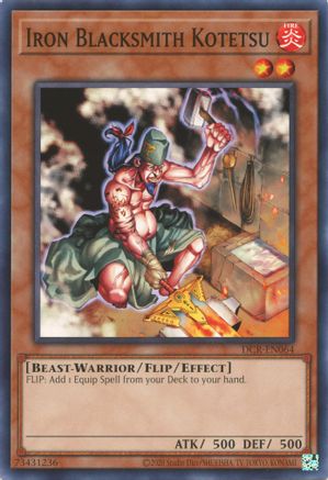 Iron Blacksmith Kotetsu (DCR-EN064) - Dark Crisis (25th Anniversary Edition) Unlimited Dark Crisis (25th Anniversary Edition) Yugioh Single  Squirtle Squad Card Shop.