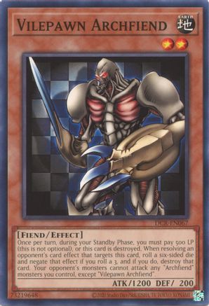 Vilepawn Archfiend (DCR-EN067) - Dark Crisis (25th Anniversary Edition) Unlimited Dark Crisis (25th Anniversary Edition) Yugioh Single  Squirtle Squad Card Shop.