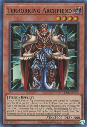 Terrorking Archfiend (DCR-EN072) - Dark Crisis (25th Anniversary Edition) Unlimited Dark Crisis (25th Anniversary Edition) Yugioh Single  Squirtle Squad Card Shop.