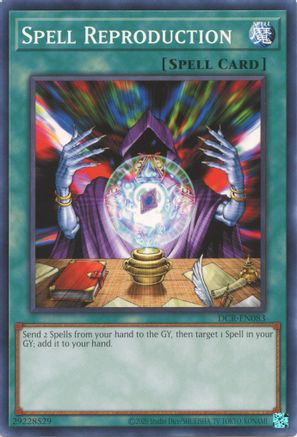 Spell Reproduction (DCR-EN083) - Dark Crisis (25th Anniversary Edition) Unlimited Dark Crisis (25th Anniversary Edition) Yugioh Single  Squirtle Squad Card Shop.