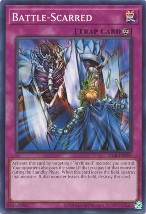 Battle-Scarred (DCR-EN097) - Dark Crisis (25th Anniversary Edition) Unlimited Dark Crisis (25th Anniversary Edition) Yugioh Single  Squirtle Squad Card Shop.