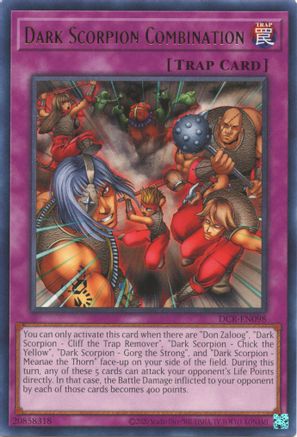 Dark Scorpion Combination (DCR-EN098) - Dark Crisis (25th Anniversary Edition) Unlimited Dark Crisis (25th Anniversary Edition) Yugioh Single  Squirtle Squad Card Shop.