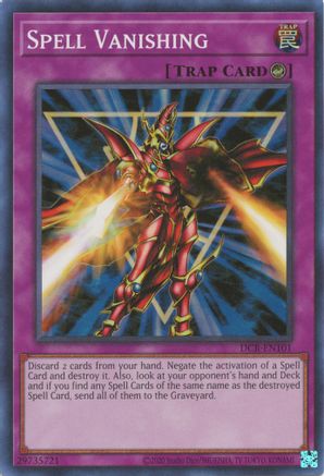 Spell Vanishing (DCR-EN101) - Dark Crisis (25th Anniversary Edition) Unlimited Dark Crisis (25th Anniversary Edition) Yugioh Single  Squirtle Squad Card Shop.