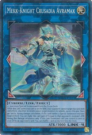 Mekk-Knight Crusadia Avramax (CR) (MAZE-EN054) - Maze of Memories 1st Edition Maze of Memories Yugioh Single  Squirtle Squad Card Shop.