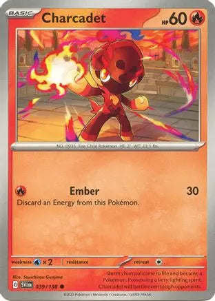 Charcadet 039/198  SV01 Scarlet & Violet Base Set - Common