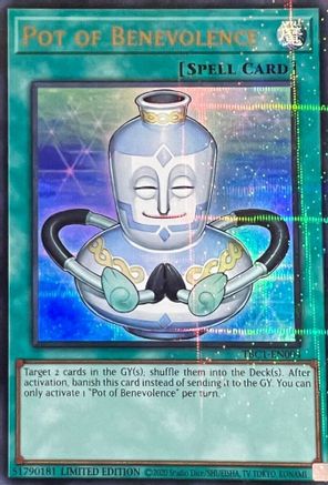 Pot of Benevolence (TBC1-EN004) - The Pot Collection Limited The Pot Collection Yugioh Single  Squirtle Squad Card Shop.