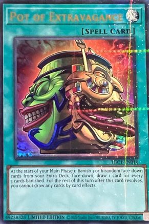 Pot of Extravagance (TBC1-EN010) - The Pot Collection Limited The Pot Collection Yugioh Single  Squirtle Squad Card Shop.