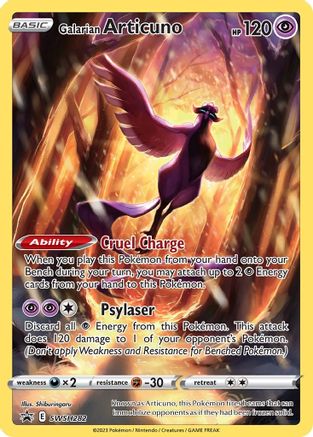 Galarian Articuno SWSH282 – Sword & Shield Promo – Pokémon TCG
