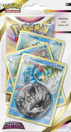 Astral Radiance Premium Checklane Blister [Feraligatr] SWSH10: Astral Radiance Pokemon Sealed  Squirtle Squad Card Shop.