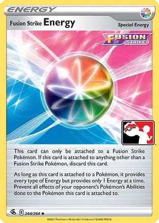 Fusion Strike Energy  - Holofoil Prize Pack Series Cards - Uncommon
