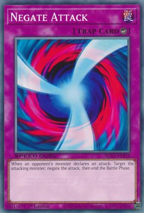 Negate Attack (SGX3-ENB18) - Speed Duel GX: Duelists of Shadows 1st Edition Speed Duel GX: Duelists of Shadows Yugioh Single  Squirtle Squad Card Shop.