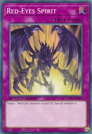 Red-Eyes Spirit (SGX3-ENB19) - Speed Duel GX: Duelists of Shadows 1st Edition Speed Duel GX: Duelists of Shadows Yugioh Single  Squirtle Squad Card Shop.