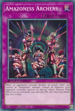 Amazoness Archers (SGX3-END16) - Speed Duel GX: Duelists of Shadows 1st Edition Speed Duel GX: Duelists of Shadows Yugioh Single  Squirtle Squad Card Shop.