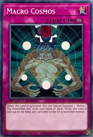 Macro Cosmos (SGX3-ENF19) - Speed Duel GX: Duelists of Shadows 1st Edition Speed Duel GX: Duelists of Shadows Yugioh Single  Squirtle Squad Card Shop.