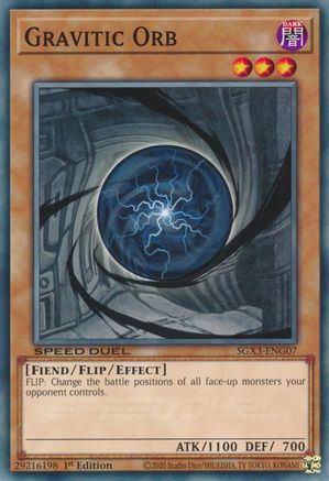 Gravitic Orb (SGX3-ENG07) - Speed Duel GX: Duelists of Shadows 1st Edition Speed Duel GX: Duelists of Shadows Yugioh Single  Squirtle Squad Card Shop.