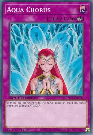 Aqua Chorus (SGX3-ENI34) - Speed Duel GX: Duelists of Shadows 1st Edition Speed Duel GX: Duelists of Shadows Yugioh Single  Squirtle Squad Card Shop.