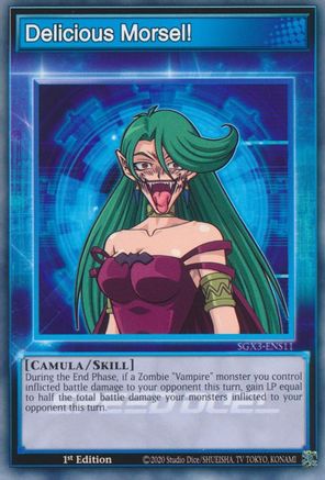 Delicious Morsel! (SGX3-ENS11) - Speed Duel GX: Duelists of Shadows 1st Edition Speed Duel GX: Duelists of Shadows Yugioh Single  Squirtle Squad Card Shop.